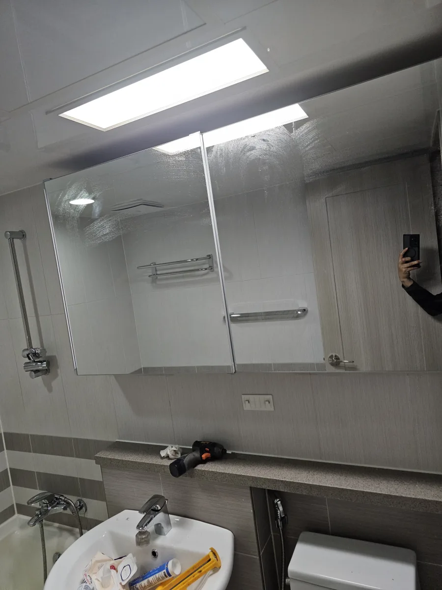 광진 반프레임부스 시공 전